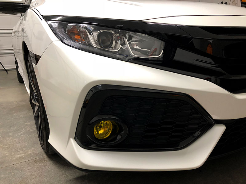 Tail Light Insert Overlay - Smoke Tint | 2016-2020 Honda Civic Coupe